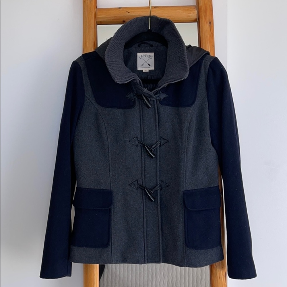 Blue peacoat